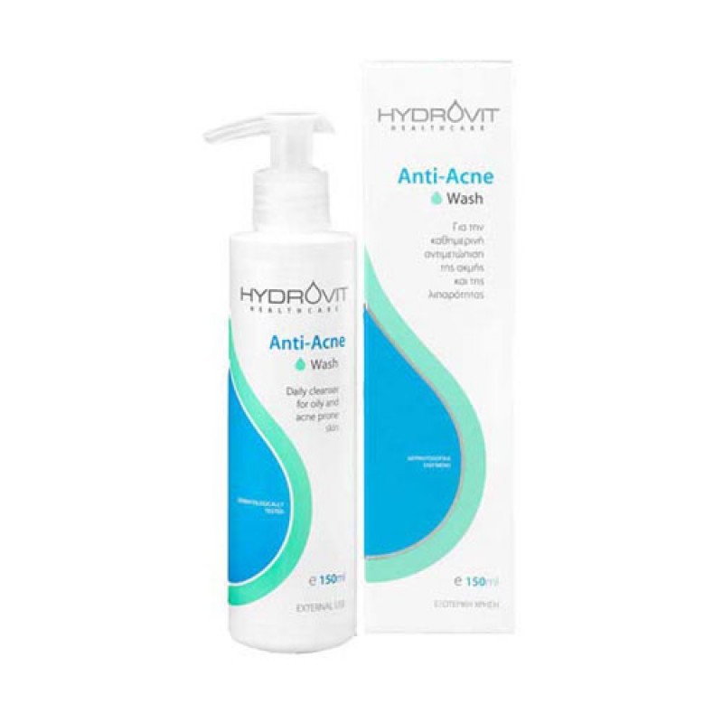 HYDROVIT Anti-Acne Wash 150 ml-800x800